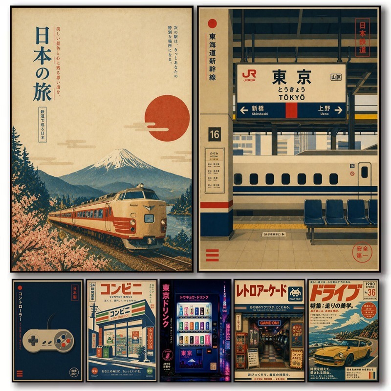 لوحة قماشية فنية جدارية بتصميم - مراجعة Japanese Lifestyle And Traditions وسعره