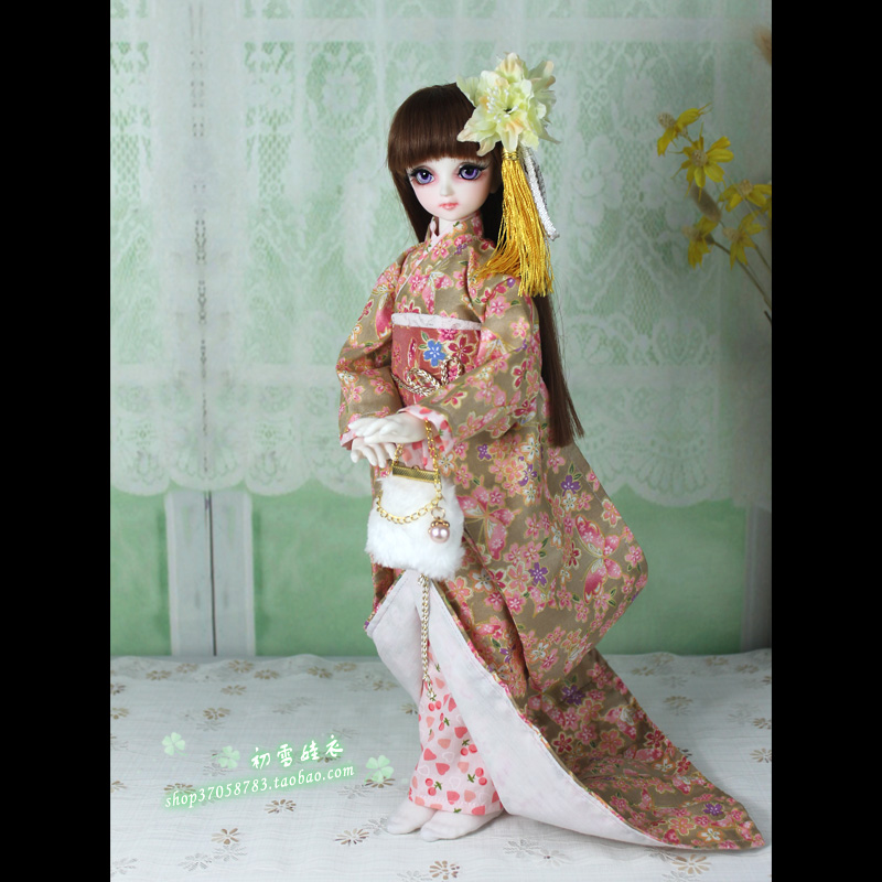 1/4 1/3 BJD ثوب الكيمونو الياب - مراجعة Japanese For Lifestyle وسعره